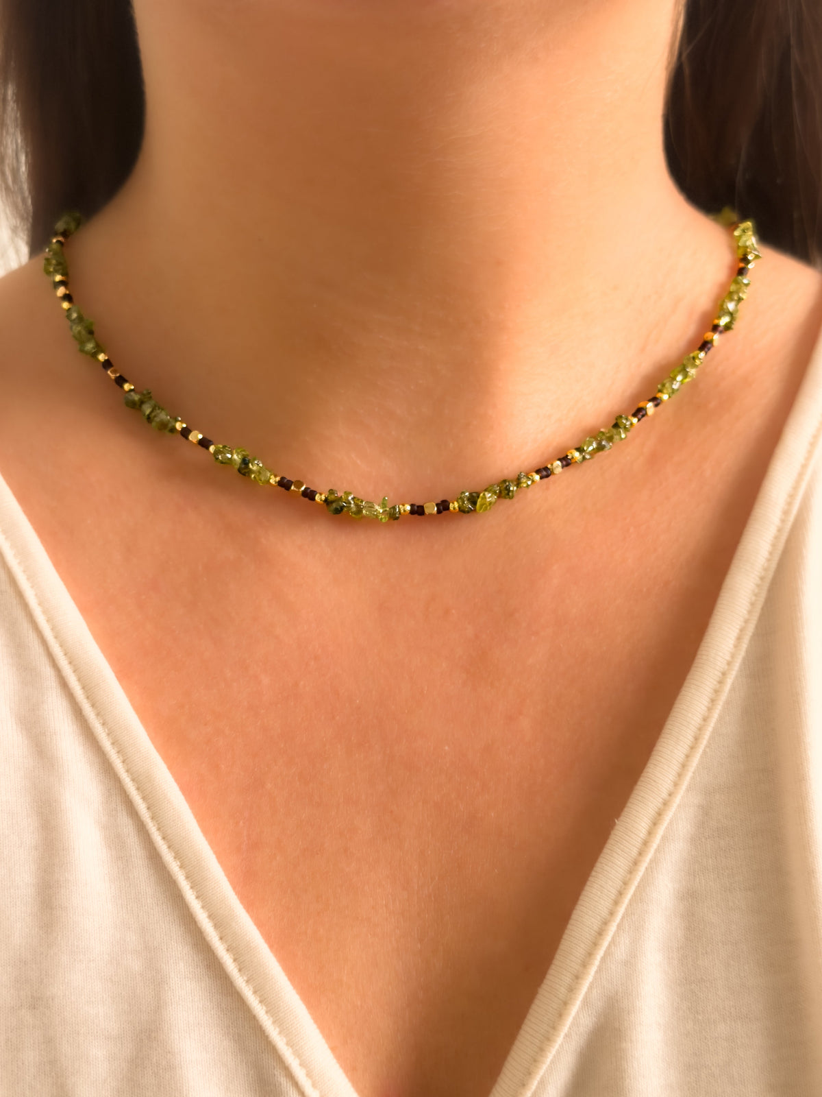 Willow Peridot-Kette