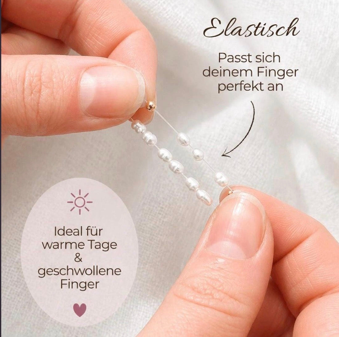 Juliette Süßwasserperlen Charm Ring
