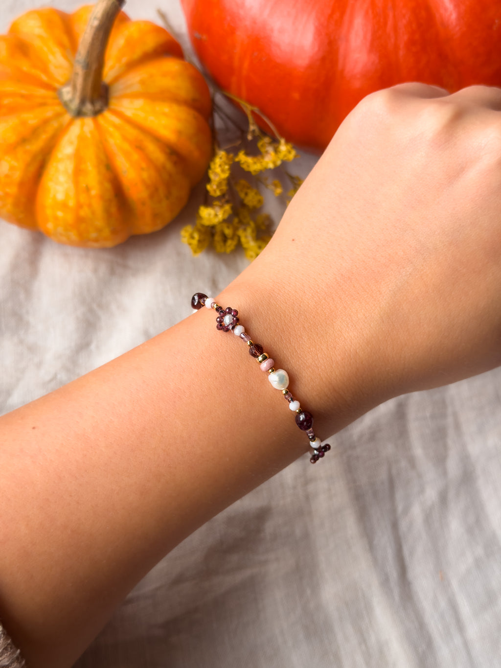 Gemma Granat-Armband