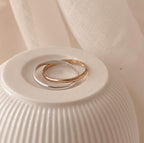 Camille - Schlichter Mixed Metal-Ring