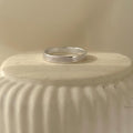 Schlichter Bandring in 935 Silber