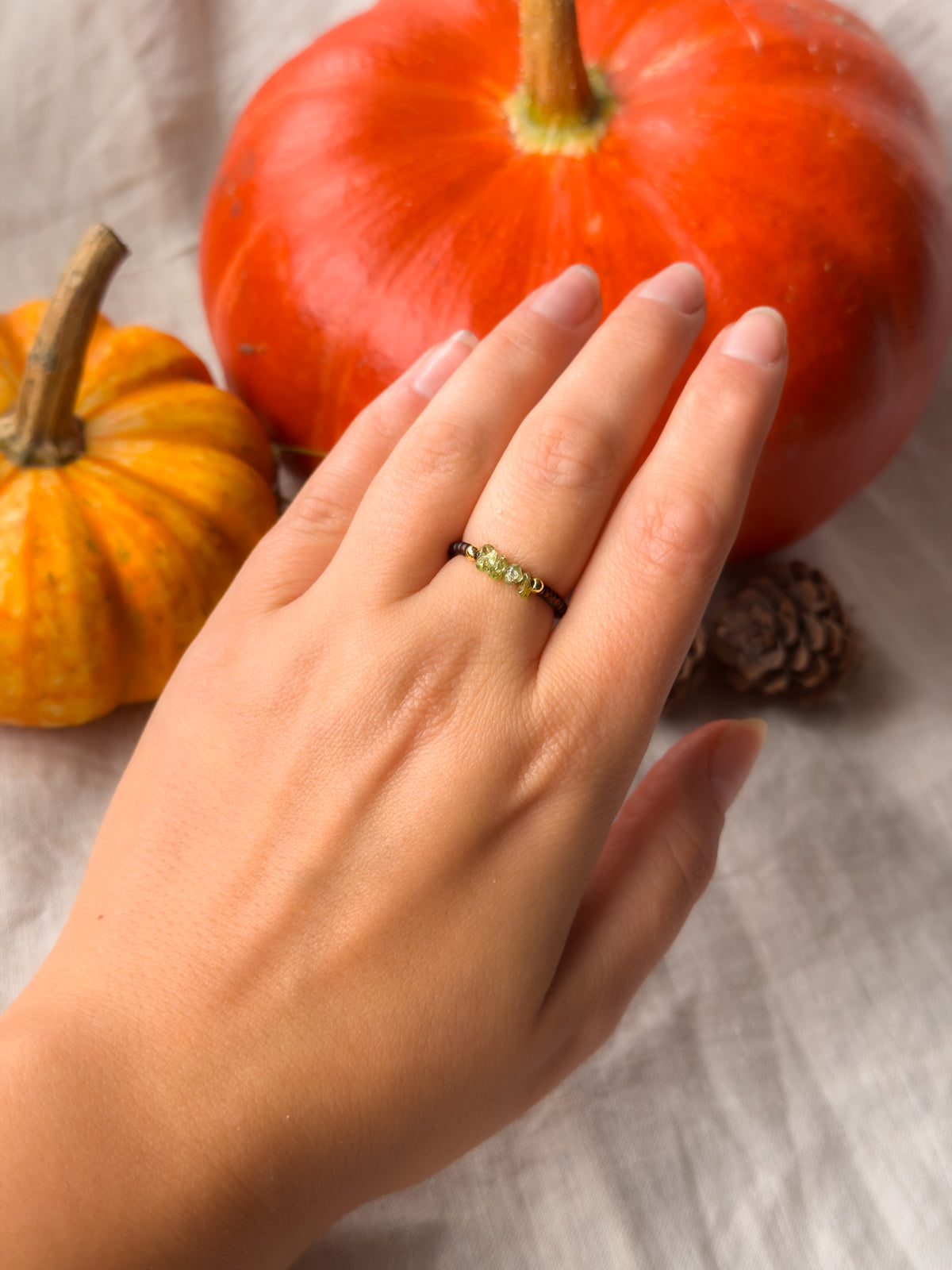 Willow Peridot-Ring