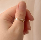 Camille - Schlichter Mixed Metal-Ring