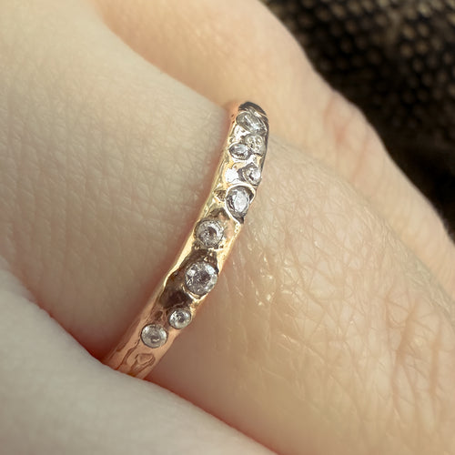 Funkelnder Zirkonia Ring