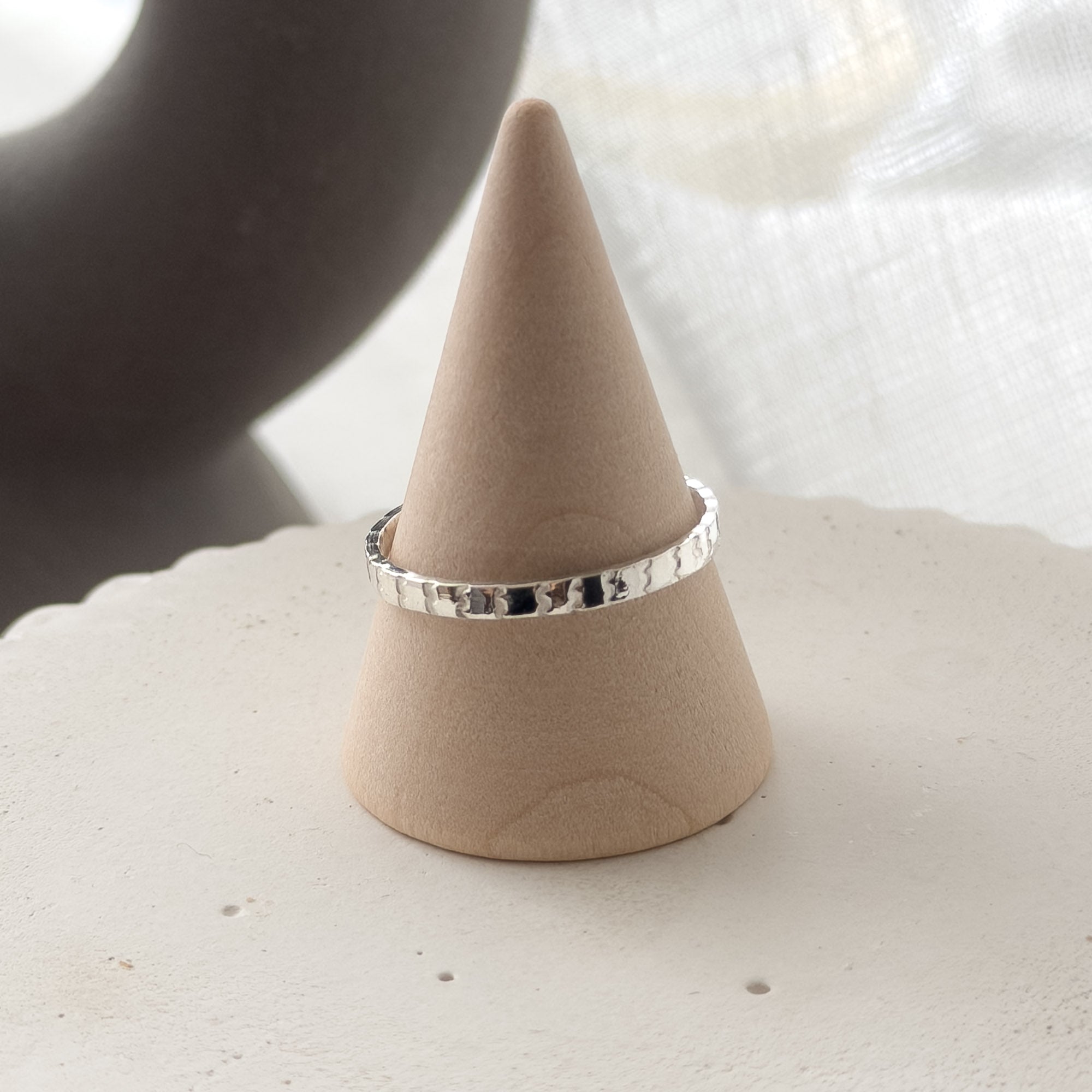 Liora - Ring aus 935 Argentium Silber