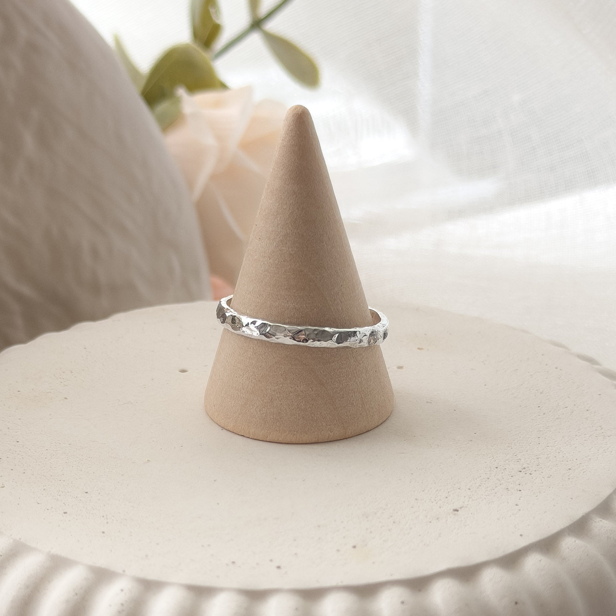 Nela - Ring aus 935 Argentium Silber