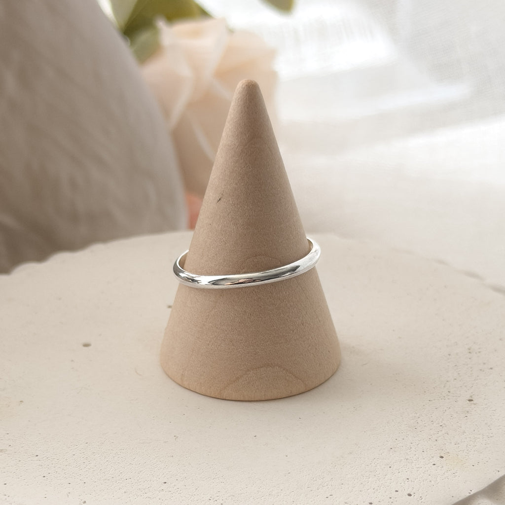 Ella - Ring aus 935 Argentium Silber oder Gold gefüllt