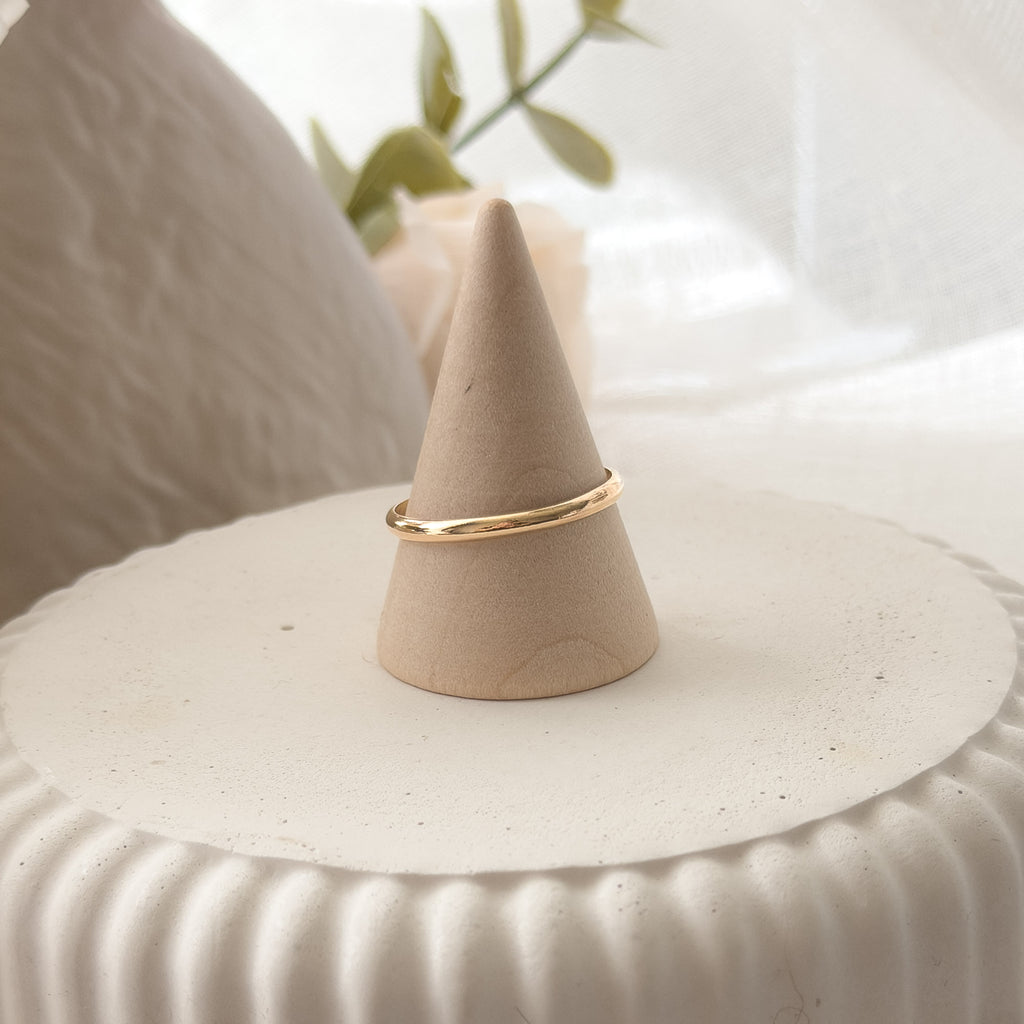 Ella - Ring aus 935 Argentium Silber oder Gold gefüllt