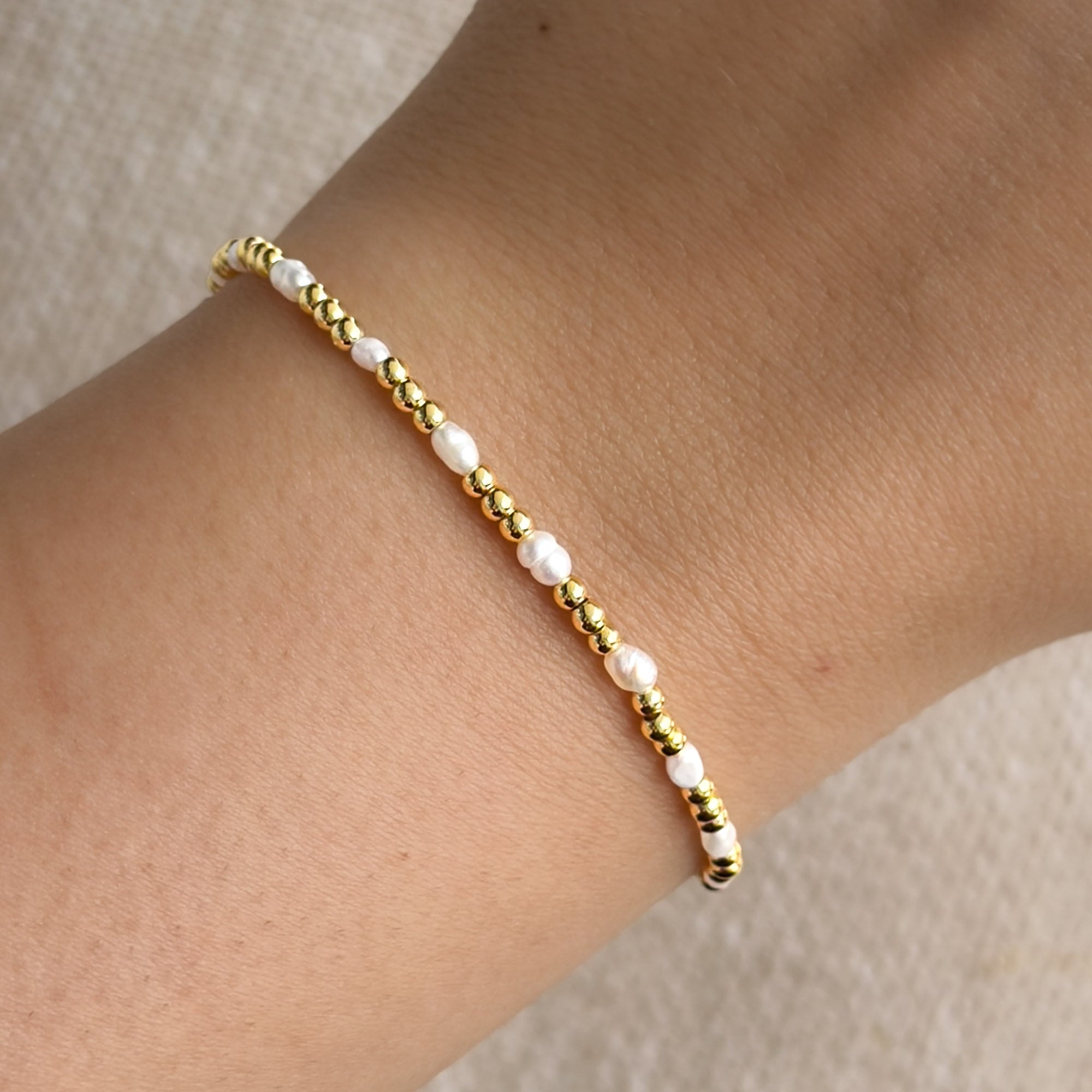 Celia Süßwasserperlenarmband
