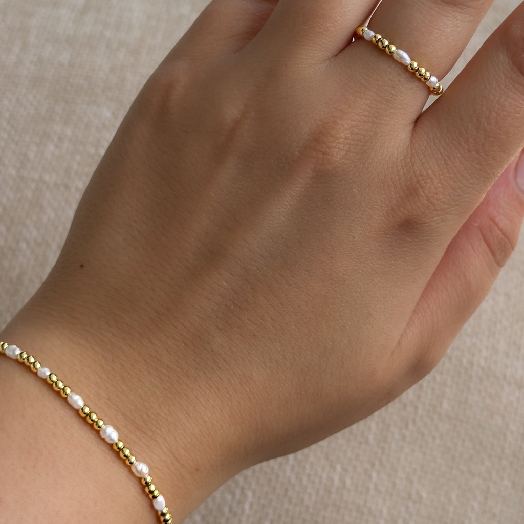 Celia Süßwasserperlenarmband