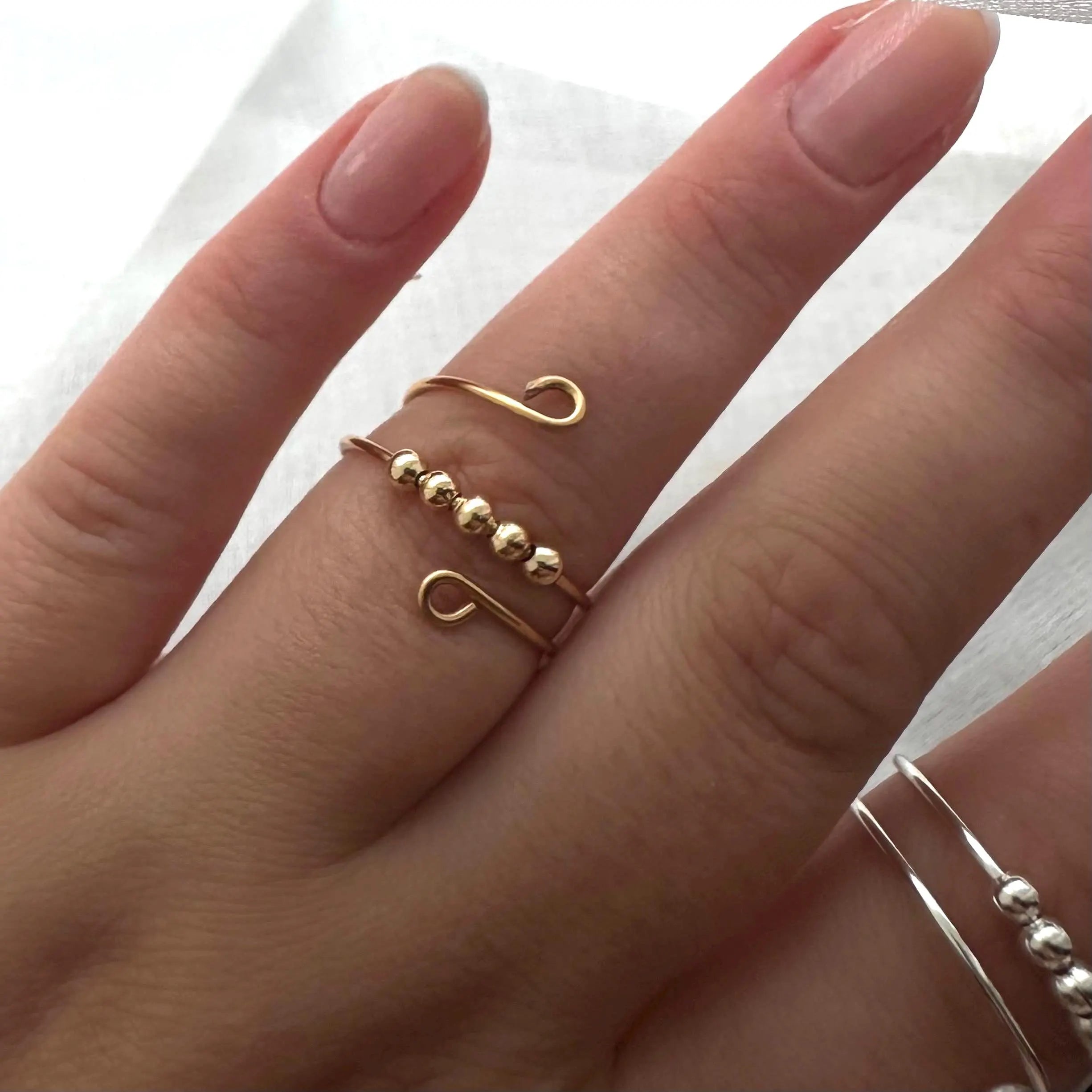 Größenverstellbarer Anxiety-Ring