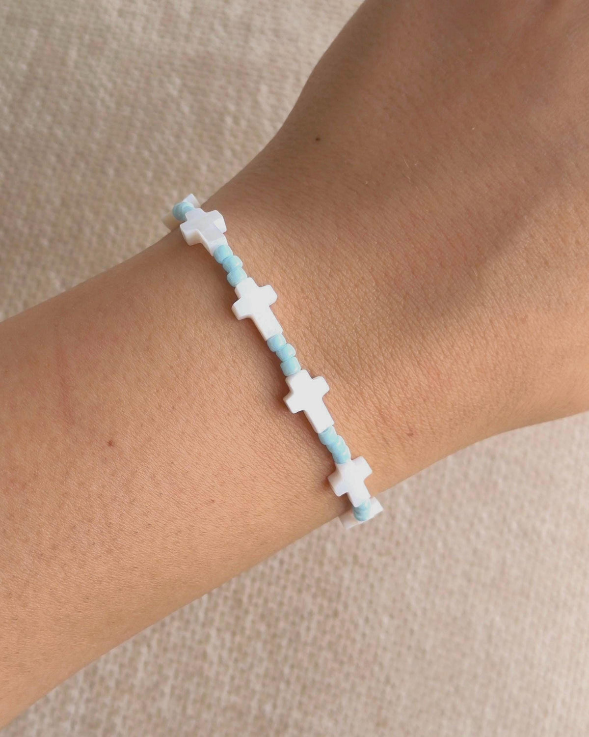 Türkis Perlenarmband Set | Süßwasserperlen & 18K vergoldete Perlen | Miyuki Armband | Sommer Schmuck | Boho Armband | Geschenk für sie
